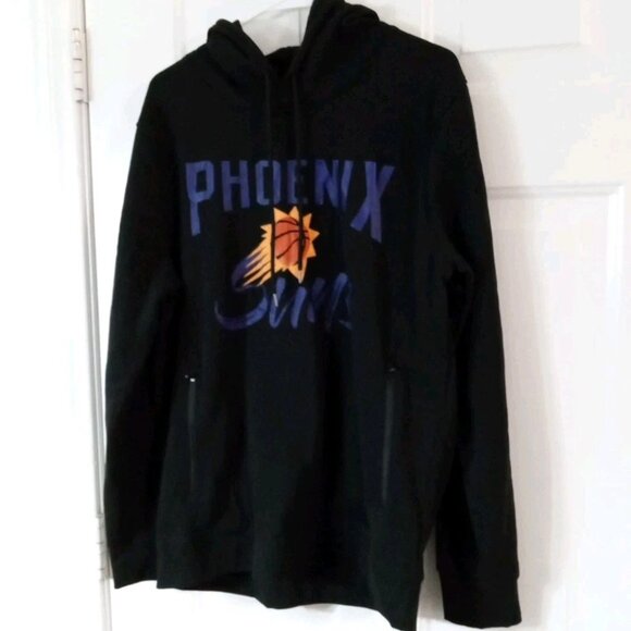 NBA Phoenix Suns Black Hoodie Men's Large Sweatshirt Basketball Pullover - Picture 3 of 6